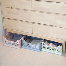 Load image into Gallery viewer, Folding Crate - Mini - Coconut Milk
